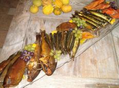 Deska ryb wędzonych | Bufet na imprezie w Śniadówku